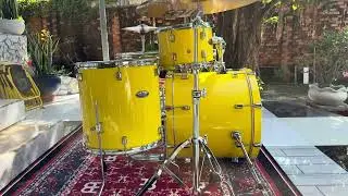 Drum pearl decade maple - Japanese brand, used drum set is so beautiful, the drum color is so cap...