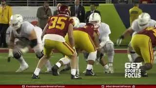 Heisman Finalist Bryce Love played with one leg vs USC