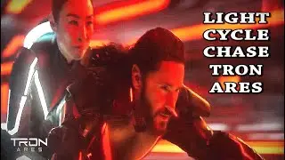 Light Cycle Chase - Tron: Ares