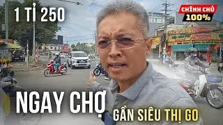 Tây Ninh: đất chợ Hiệp Ninh gần Tòa Thánh giá 1 tỷ 250 triệu - Xây nhà lầu là có view núi Bà