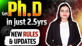 AICTE New PhD Rules 2025 | Complete PhD in Just 2.5 Years | Explained @KasturiPatil