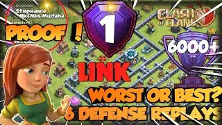 1 STAR TH13  !! GLOBAL RANK 1 PLAYER STEPHANIE  BASE + PROOF  || LINK IN DESCR. & 6 DEFENSE REPLAYS