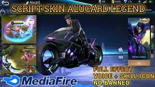 NEW SCRIPT SKIN ALUCARD LEGEND FULL EFFECT + VOICE + SKILL ICON