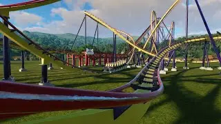 Mantis Rollercoaster Offride Planet Coaster 2 (made by Lupine15)