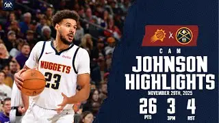 Лучшие моменты Кэма Джонсона против PHX 29.11.25