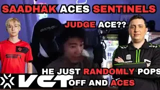 S0m reacts to LOUD SAADHAK Ace | VCT AMERICAS