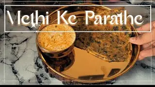 Methi Ke Parathe Recipe 😍 | Healthy & Tasty Indian Breakfast#methiparantha #healthyrecipes #viral 