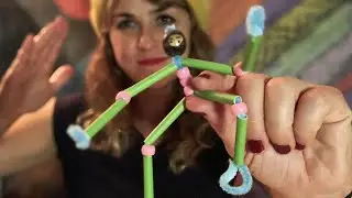 Ninja pipe cleaner craft - with Lolly Hopwood
