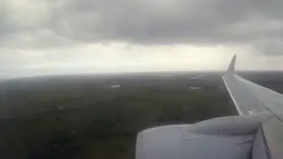 American Airlines Landing in Havana, Cuba