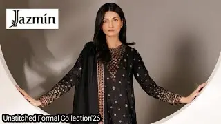 Jazmin New Arrival Formal Collection'26| Jazmin Unstitched Luxury Formal Collection 2026 | Shop Now|