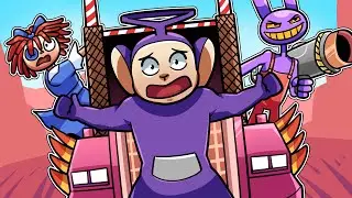 ESCAPE FROM AMAZING DIGITAL CIRCUS! | Tinky Winky Plays: Roblox DIGITAL CIRCUS OBBY