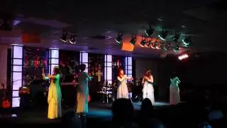 The Rain Church dance team performs to Empty