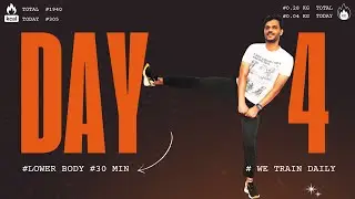30 min LOWER BODY WORKOUT NO EQUIPMENT, Legs Workout at Home