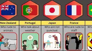 COMPARISON: Most Annoying Things From Different Countries