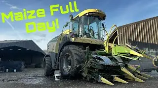 Maize Harvest! Krone Big X! Full Power Beast!