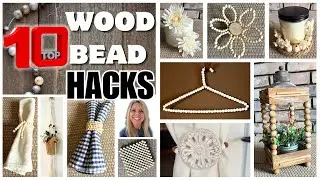 ADORABLE WOOD BEAD CRAFTS YOU NEED TO TRY