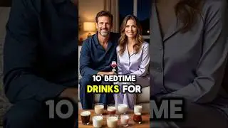 Top 10 Bedtime Drinks for Better Sleep #sleep #healthyfood