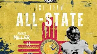 2nd Year ALL STATE WR - Parker Miller - School MULTI Record Breaker - Senior Football Highlights