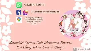 Kue Ulang Tahun / Birthday Cake daerah Cianjur By Katumbiri Custom Cake
