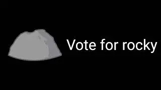 Vote for pen rocky bubble