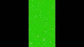 Christmas Snow Fall Green Screen Video
