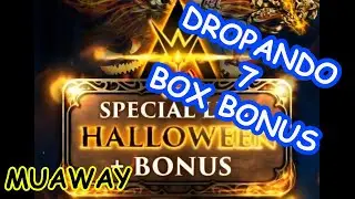 DROPANDO 7 BOX REWARDS #MUAWAY LIVE HALLOWEEN SER&Aacute; QUE DEI SORTE DESTA VEZ?