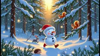 Зимова збірка ❄️⛄ Веселі мультики про сніговика | Дитячі пісеньки українською