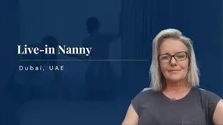 Live-in Nanny (M/F) job offer in Dubai, UAE