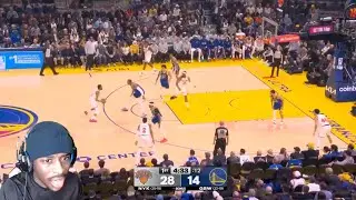 REACTING TO Golden State Warriors vs New York Knicks Full Game Highlights!
