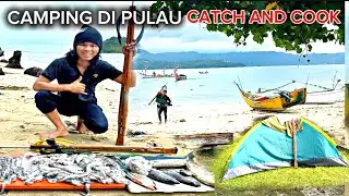 CAMPING DI PULAU INI TERNYATA SARANG NYA GURITA DAN SOTONG BANYAK MACAM IKAN LAIN NYA CATCH AND COOK