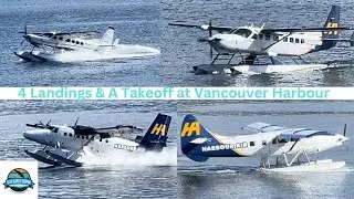 Real-Time ATC Chatter-A Seaplane Spectacle at Vancouver Harbour Flight Centre