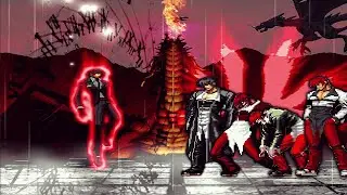 [KOF Mugen]  Kulou Vs Iori Yagami Team