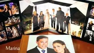 The Marina Flush Mount Wedding Album