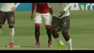 Lukaku showing the English how to take a pen