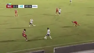 Justin Rennicks with a Goal vs. Richmond Kickers