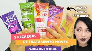 RECARGAS NOVEX EMBELLEZE |Camila Sem Frescura