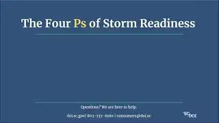 Four Ps of Storm Readiness
