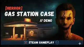 This Gas Station Gets Worse Every Minute 😨 | HERROR Gas Station Case demo #hindi #HorrorGames #Scary