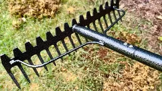 Removes moss?  Durable?  Stainless Steel Heavy Duty Rake