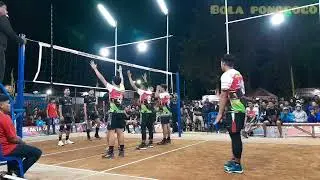 Maut😱 Semifinal paling ngeri Ropat dkk Coki dkk EFISIENSI vs PERMATA dayang putri cup volleyball2024