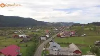 Moldovita Suceava   Filmare aeriana 2015   Muzica  Hutulca interpretata de Formatia Cetina