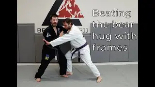Front Bear Hug Defense: Early, With Frames