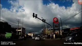 Driving Halfway Tree Road to Balmoral Avenue to Eastwood Road to Tropical Plaza Full Journey