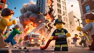 LEGO Fireworks Accident Rescue – Epic Disaster & Heroic Firefighters