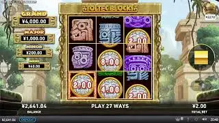 Fire Blaze:Toltec Blocks - Playtech Jackpot Slot