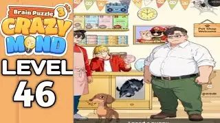 Brain puzzle 3: Crazy Mind level 46 walkthrough solution 