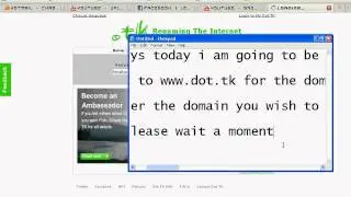 Free .Tk Domain!