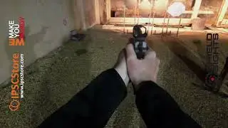 Handgun night training at AST Roissy.