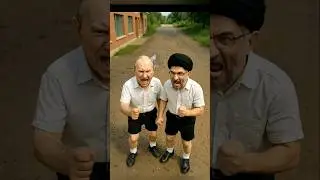 Trump the Teacher vs Putin & Khamenei &ndash; Cement Chaos at School! 😂🏫 #funny #trump #putin