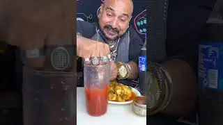 Mirchi powder challenge&hellip;❤️🍗👑 #chickenlegpiece #ulhaskamathe #foodchallenge #shorts